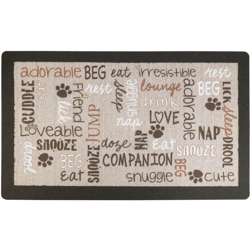 Premium Pet Bowl Placemat – Absorbent & Waterproof