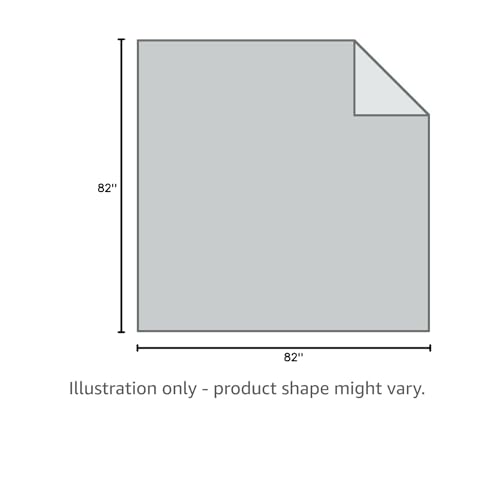 Gogobunny 100% Double Sided Waterproof Dog Blanket Soft Pet Bed Cover Reversible Protect Furniture Couch Sofa Car For Puppy Large Dog Cat (Dark Navy/Light Navy, 82X82 Inch (Pack Of 1))