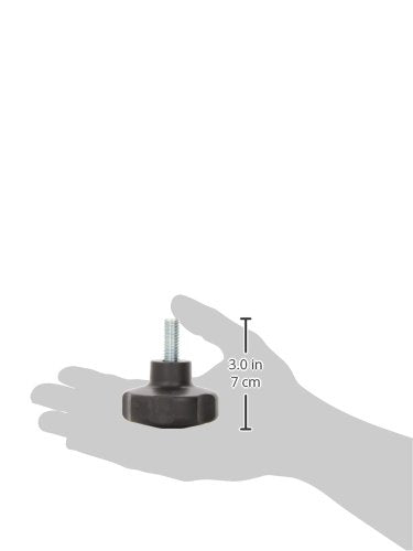 Master Equipment Replacement Grooming Knobs - Clear Durable 2D x 2.25H Knobs for Dog Grooming Arms