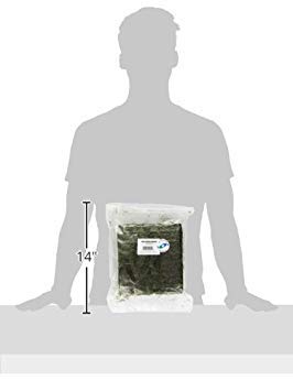 Two Little Fishies Atlsvgsb Sea Veg-Green Seaweed Bulk 100 Sheets