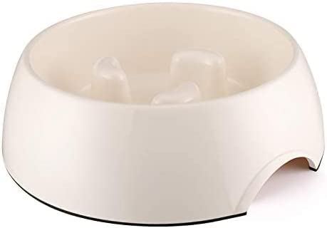 The Pets Company Dog Feeder Slow Eating Bowl, NonToxic Preventing Choking Healthy Food Water Bowl For Dogs