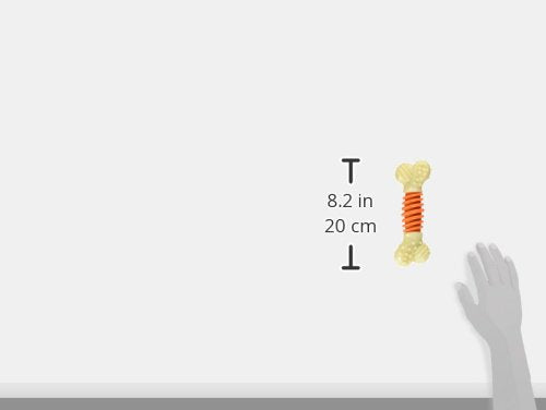 Nylabone Dental Pro Action Bone Dog Chew Toy, Bacon, Large