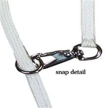 Resco American-Made Braided Nylon Snap Choke Collar For Dogs, 12', Brown