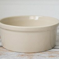 Ohio Stoneware Pet Animal Feeder Crock Bowl - Heavy Duty With High Gloss Finish, 5 Inch Inner And 6 Inch Outer Diameter