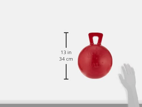 Horsemen'S Pride 10'' Jolly Ball Horse Toy, Red