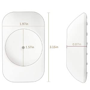 Baby Gates Wall Pads (4 Pack Guard) Safety Indoor Gate Wall Bumpers Protector - Improved Small Compact Wall Cups Saves Trim & Paint - Dog Pet Child Kid Walk Through Pressure Mounted Gates Guard