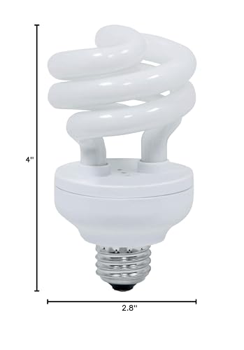 Zilla Fluorescent Coil Bulb Tropical 20 Watts, White