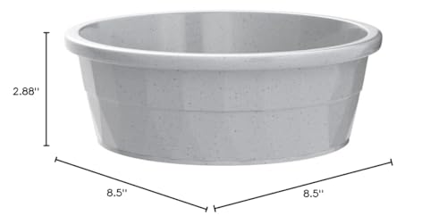 Pureness Heavyweight Large Crock Dish, 52-Ounce, Colors May Vary