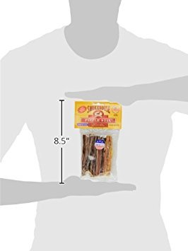 SMOKEHOUSE PET PRODUCTS 83038 Medium Pizzle Stix 6 Count