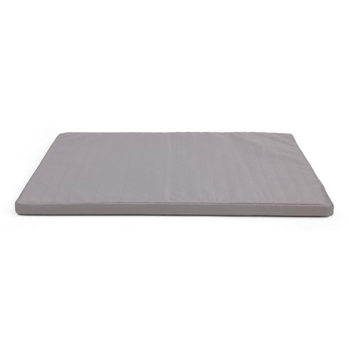 Everyyay Happy Place Dark Grey Durable Dog Mat 46.5' L X 28' W X 2' H