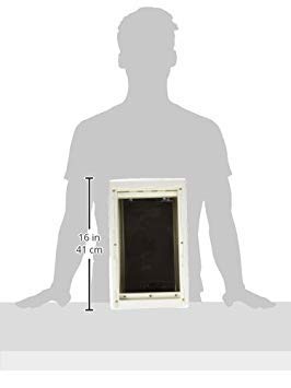 Perfect Pet Soft Flap Cat Door With Telescoping Frame, Medium, 7'' X 11.25'' Flap Size