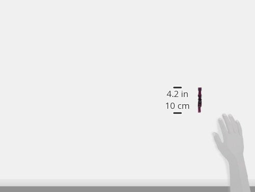 Hamilton Adjustable Nylon Dog Collar, Wine, 3/8' X 7-12'