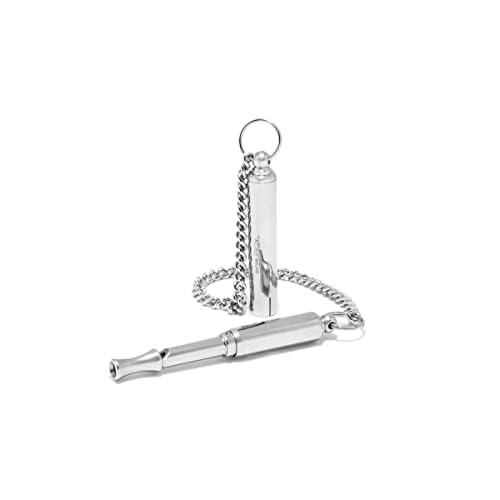 THE ACME | Dog Training Whistle Number 535 | Good Sound Quality, Weather-proof Whistles | Designed and Made in the UK | Nickel S