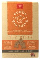 Cloud Star Itty Bitty Buddy Biscuits Dog Treats Peanut Butter - 8 Oz