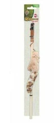 Ethical Pets Bulk Buy (3-Pack) Skinneeez Forest Friends Wand For Cats 12 Inch Rabbit, Duck Or Chipmunk 2727