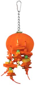 A&E Cage 644041 Orange Bird Toy - Small