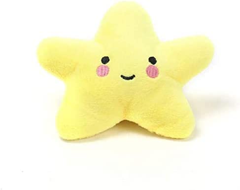 Htppzjr Starfish Squeaky Dog Toy,Soft Plush Vocal Dog Plaything Pets Supplies Teddy Bichon, Dog Toys With Soft, Fabric For Small