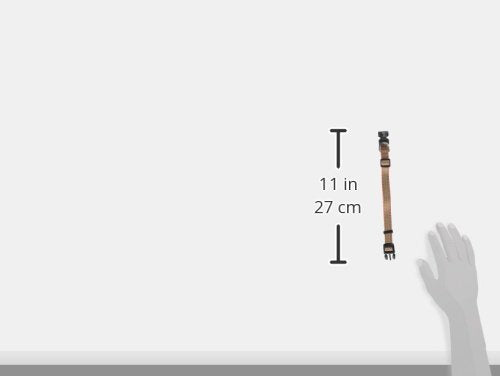 Doggyride Fashion Dog Collar, 10 By 15-Inch, Passionate Pink Lily, Pink/Green