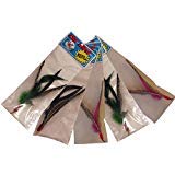 5 Genuine Da Bird Guinea Feather Refills By Go Cat