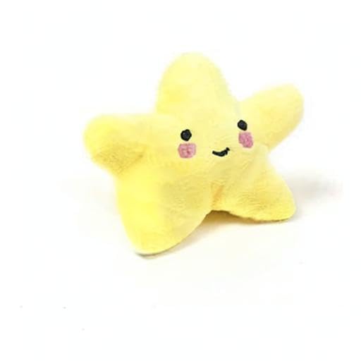 Htppzjr Starfish Squeaky Dog Toy,Soft Plush Vocal Dog Plaything Pets Supplies Teddy Bichon, Dog Toys With Soft, Fabric For Small