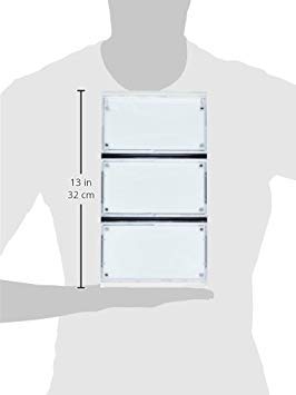 Ideal Pet Products 3-Panel Airseal And Vip Pet Door Replacement Flap, Medium, 6.69' X 11.25' Flap Size