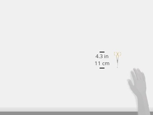 Millers Forge Feather Light Ear/Nose Ball Tip Straight Shear, 4-Inch