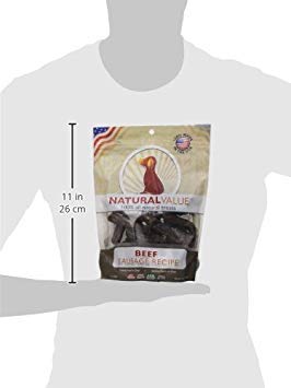 Loving Pets Natural Value All Natural Soft Chew Beef Sausages For Dogs, 13-Ounce