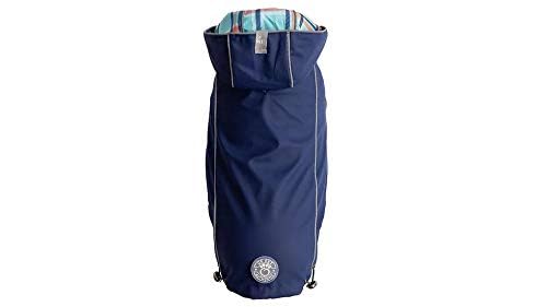 Gf Pet Navy Reversible Elasto-Fit Dog Raincoat, X-Large