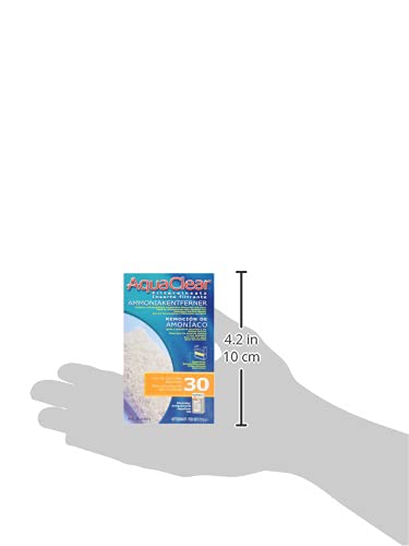 Aquaclear 30 Ammonia Remover Inserts, Aquarium Filter Replacement Media, A601, White, 4 Oz