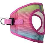 Doggie Design No Choke Dog Harness - Simple Step-In And Go Dog Vest For Small, Medium, And Large Breeds - Breathable Mesh Polyester Pet Harness - Cotton Candy - L