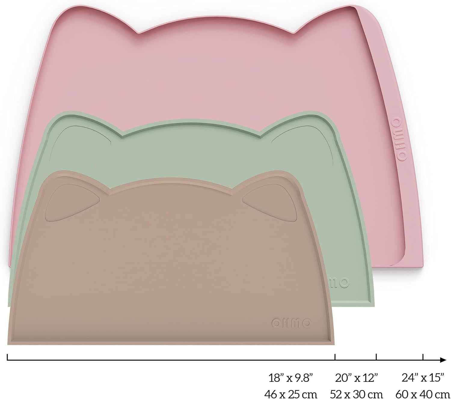 Silicone Pet Feeding Mat – Waterproof Non-Slip Bowl Mat, 36 Options