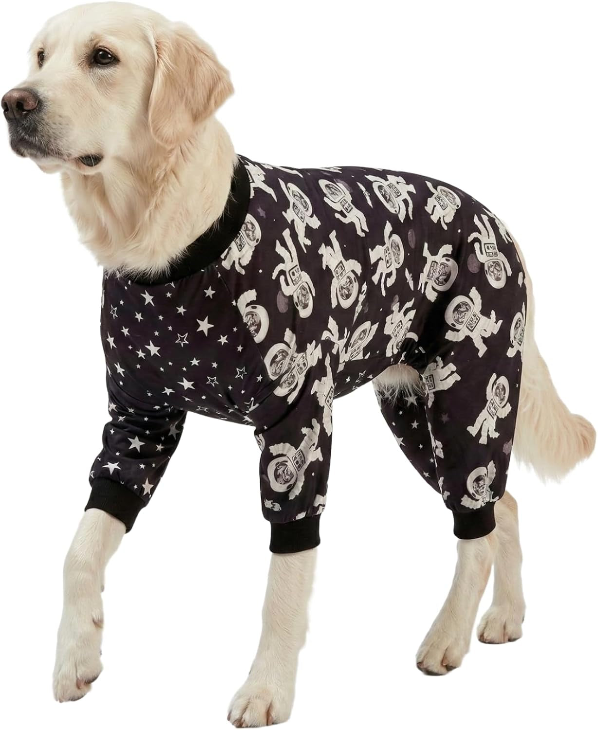 Large Dog Pajamas – 3 Prints, Sizes Medium–3XL