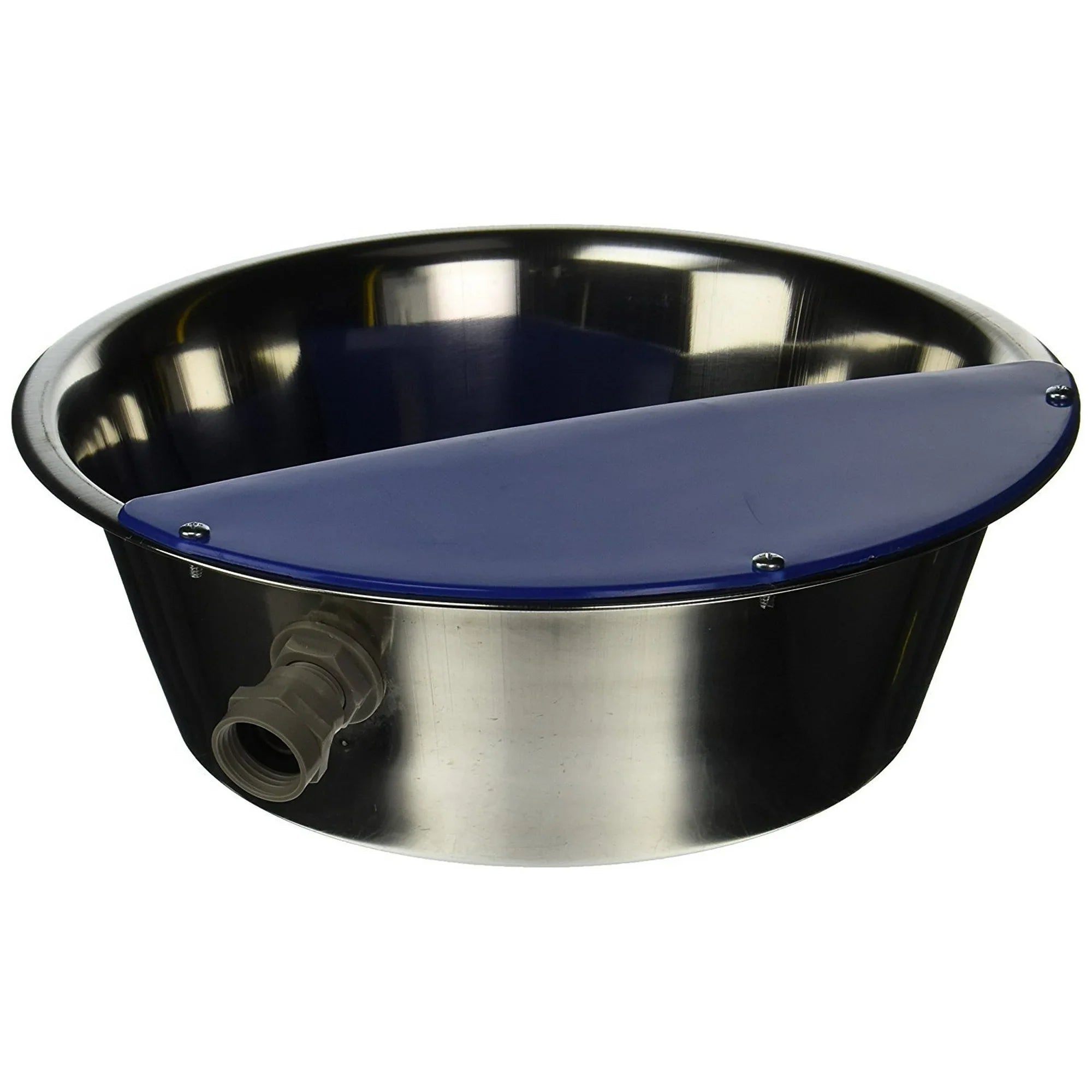 Bear Bear Pet Sir Aqua II Automatic Float Waterer 1.8 Gallon Silver Blue