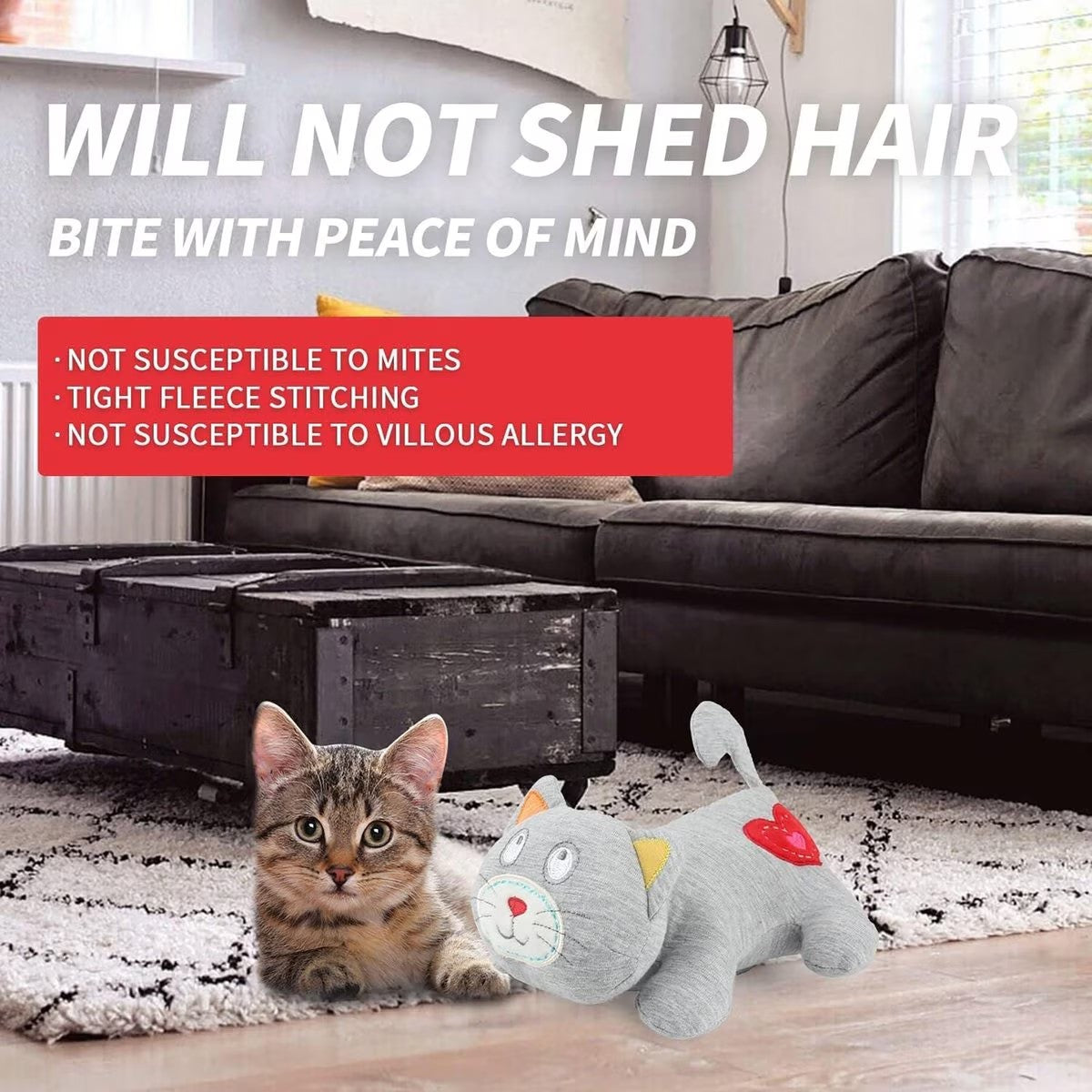 Kitty - Heartbeat 'N' Warm Plush Cat Toy