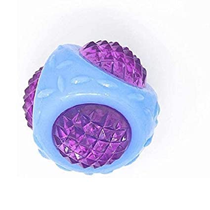 Dog Trust Big Rubber Ball For All Breeds Dogs Toys With Led Ball Squeaky Chew Toy Interactive Ball For Dogs (Color May Very)