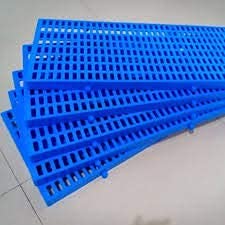 SSM PET MART Multipurpose Durable Plastic Cage Floor Mat Suitable for Dogs, Cats, Rabbit and Goat  Multicolor (Pack of 2)