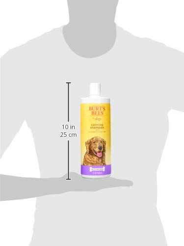 Burt'S Bees For Pets Natural Calming Dog Shampoo | Soothes, Calms & Revitalizes Dog'S Coats | Dog Shampoos Made With Lavender And Green Tea | Ph Balanced For Puppies - Made In Usa, 32 Oz