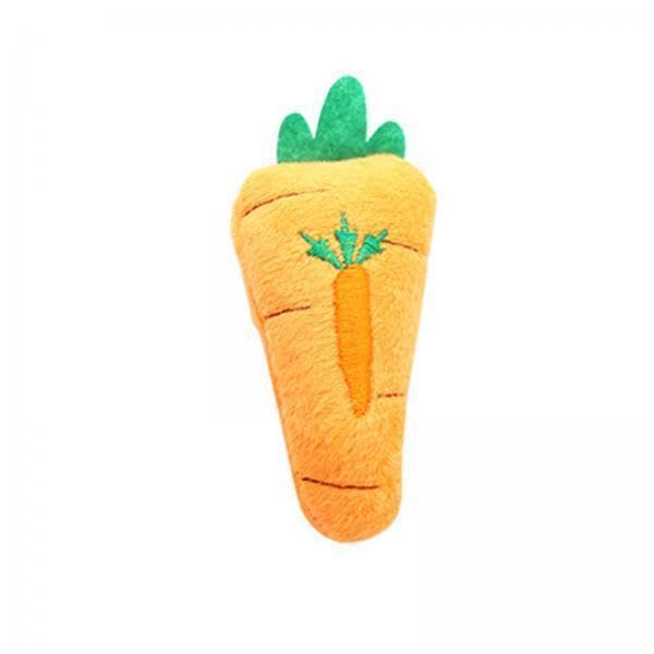 Ujeavette 4Xcats Chew Toys Interactive Cat Toys Cat Pillows Catnip Toys For Indoor Cats Carrot