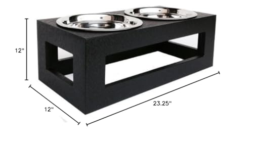 Porchside Outdoor Elevated Dog Feeder - Large