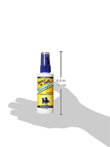 Mane 'n Tail Straight Arrow Equine Detangler Spray for Horse, 4-Ounce