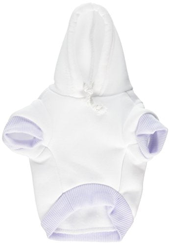 Mirage Pet Products 16-Inch Rhinestone Anchors Hoodies, X-Large, Cream