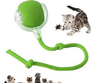 Pet Toy Rolling Dog Toy  360 Electric Smart Rolling Ball for Dogs  Automatic Pet Ball with Lights Nil BapsP7081