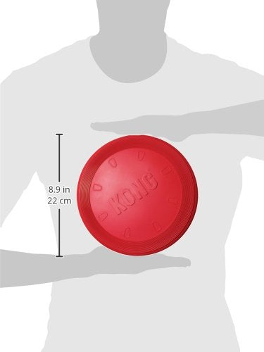 Kong Flyer Dog Toy, Red, Large