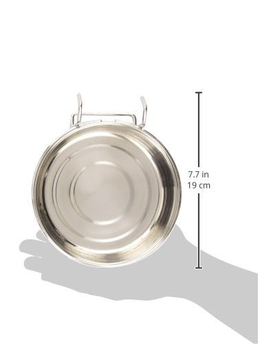 Proselect Stainless Steel Hanging Pet Cage Bowl, 26-Ounce