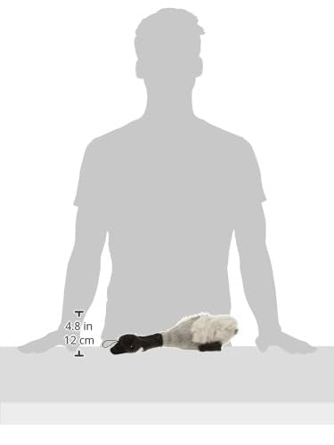 Multipet Canada Goose Migrator Bird Plush Dog Toy, Gray, 16' (37762), All Breed Sizes