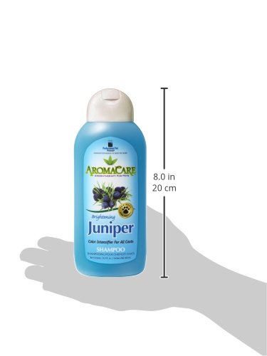 Ppp Aromacare Brightening Juniper Shampoo For Dogs - Enhances Fur & Coat Color - Juniper Berry Extract & Aloe Vera - 13.5 Fl Oz.