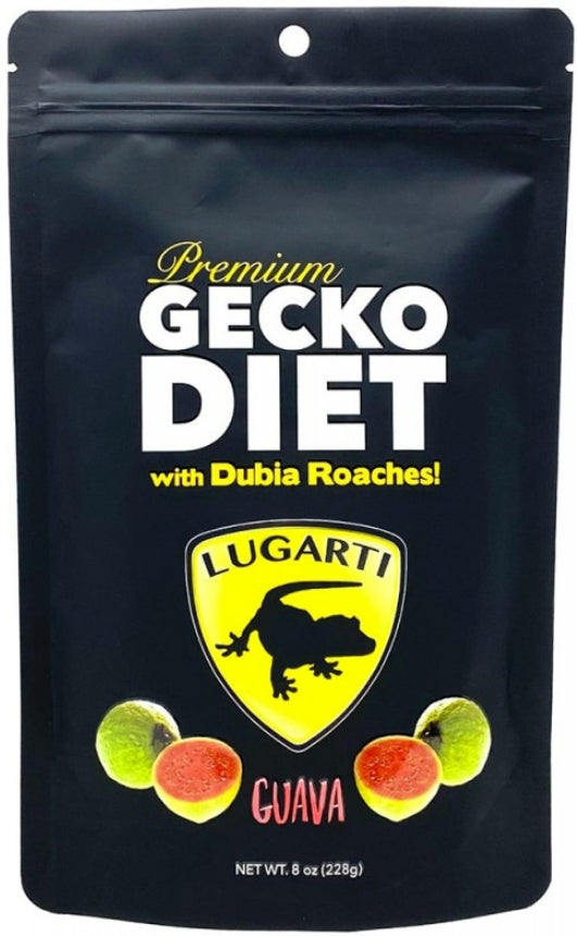 Lugarti Premium Gecko Diet with Dubia Roaches Guava Flavor
