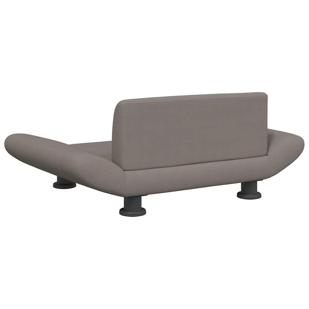 vidaXL Dog Bed Taupe 70x45 x 11.0  Fabric