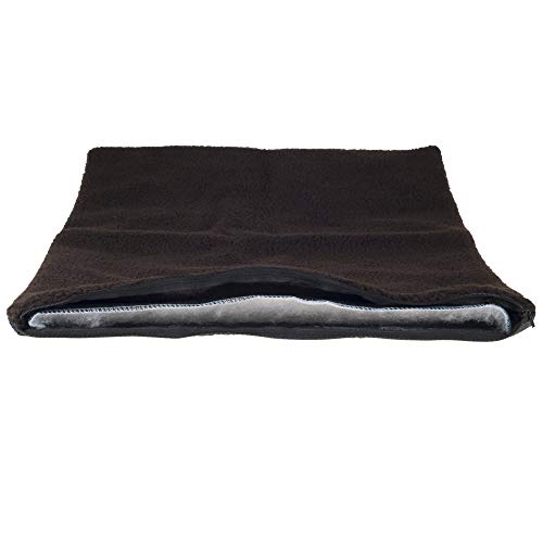 Petmaker Small/Medium Self Warming Thermal Crate Pad-25X18-Chocolate,Brown