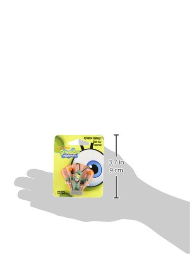 Penn-Plax Spongebob Aquarium Ornament - Plankton, Mini Size, Multicolor, Plastic, Great for Freshwater & Saltwater Tanks